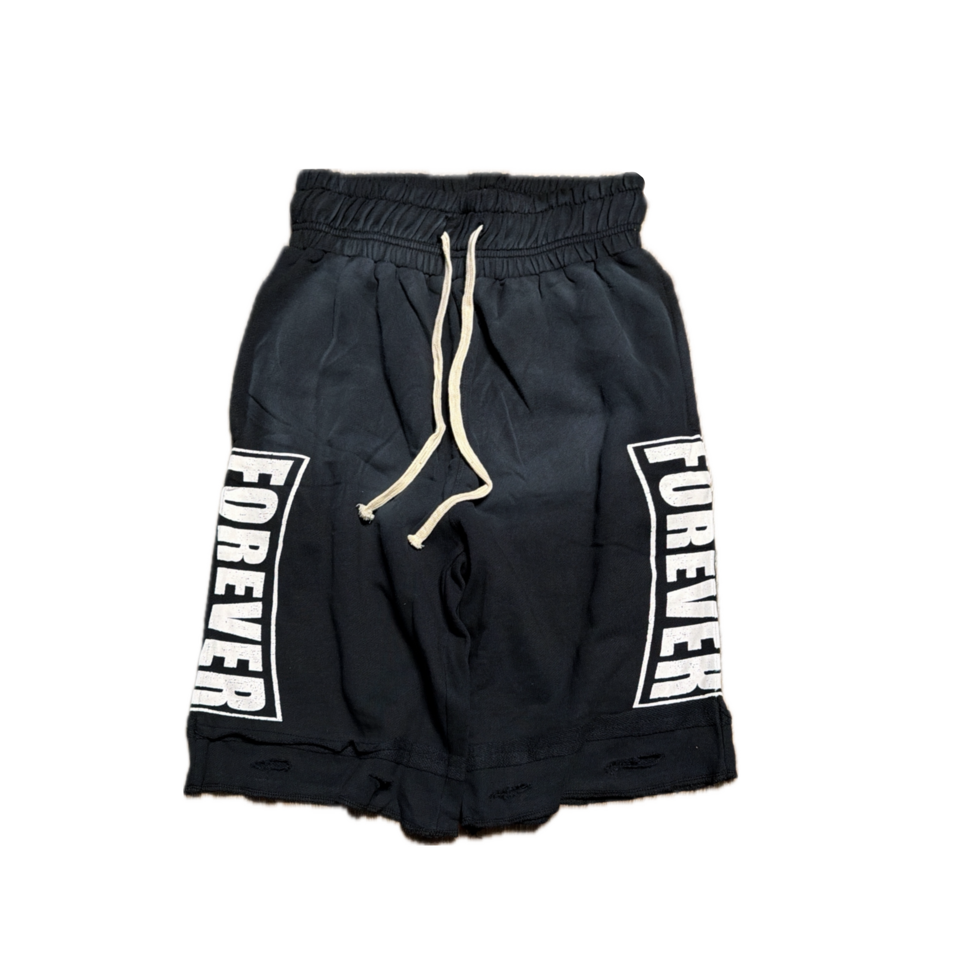 BLACK SWEATSHORTS